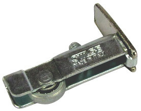 Glass Sliding Wheel 4645, Side Channel Sliding Wheels Stainless Steel/Glass Premium Hardware for Door Cabinet Window Furniture and Interior Use